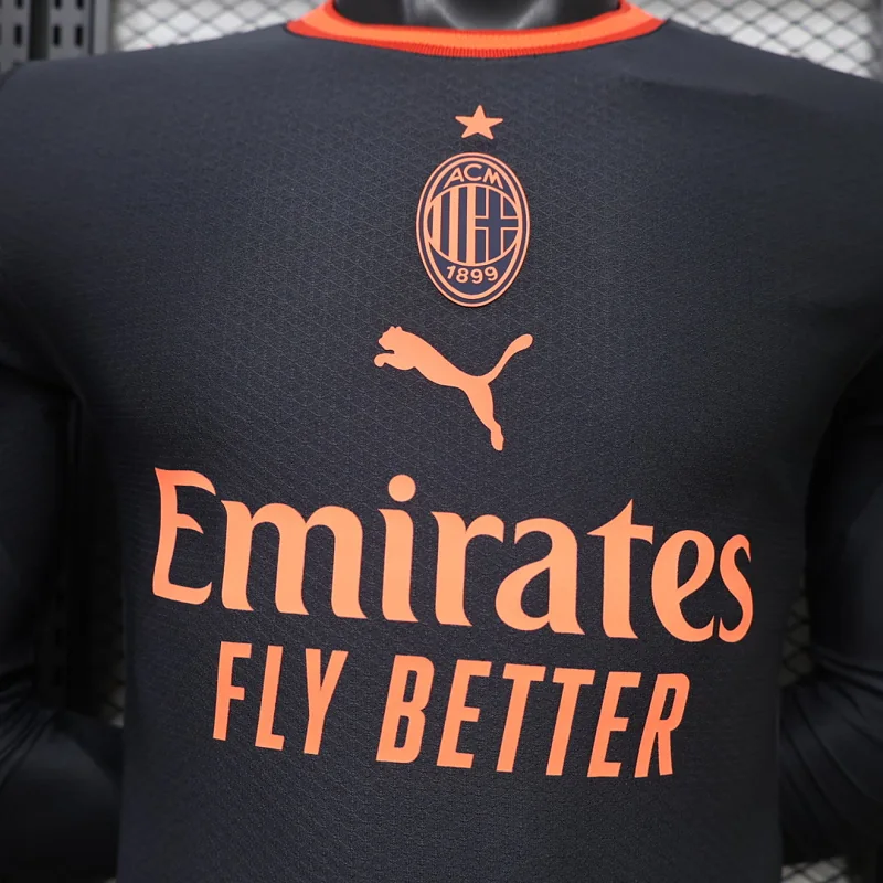 AC Milan 26/27 segunda visitante camiseta versión jugador — 2